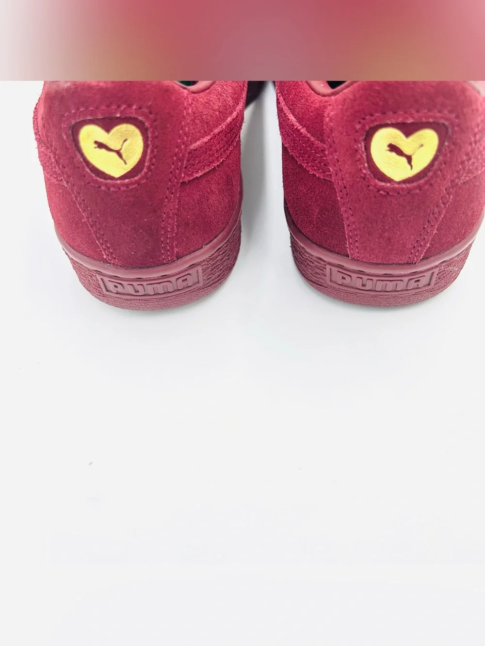 Puma Suede Classic NYC Flagship Sneakers Women 9 Zinfandel Gold Big Apple - Picture 9 of 11